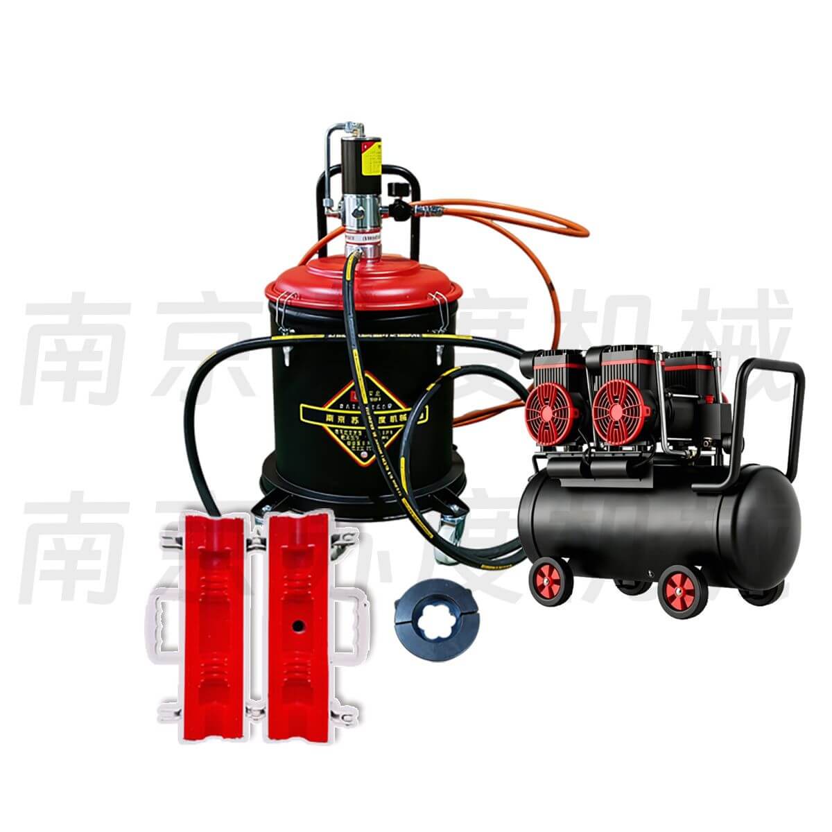 气动钢丝绳自动润滑系统